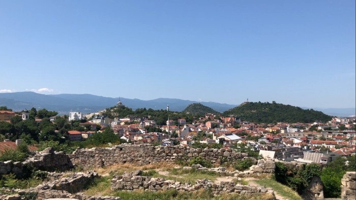 保加利亞Plovdiv的小山丘可以觀望風景