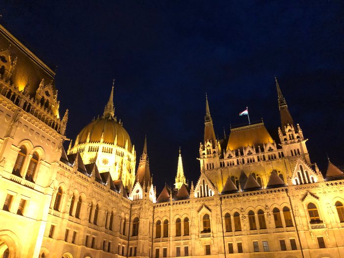 布達佩斯夜晚觀光漂亮人潮又少