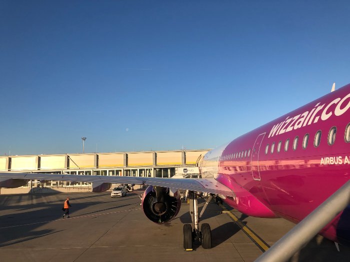 匈牙利國航Wizz Air的外型為大粉紅