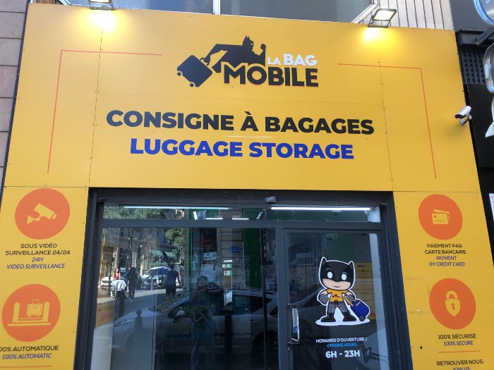 法國馬賽寄行李的商家La Bag Mobile