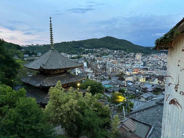 日本尾道千光寺的風景