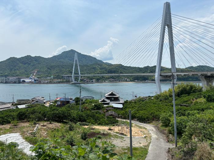 日本島波海道的生口橋